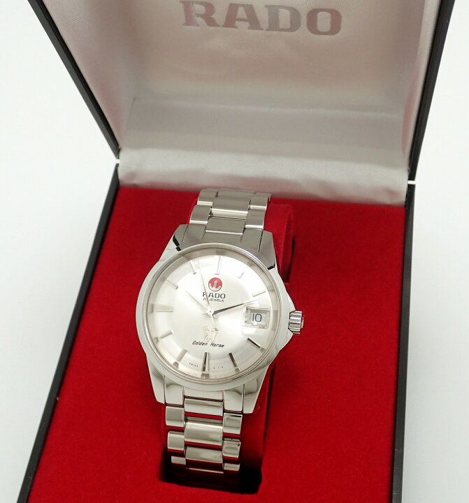 楽天市場】【ウォッチ】RADO ラドー ゴールデンホース シルバー文字盤 