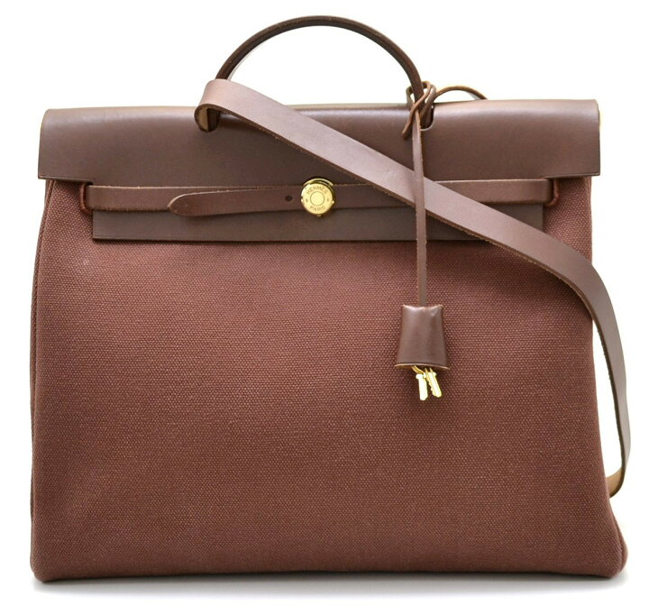 楽天市場】【バッグ】HERMES エルメス エールバッグMM ハンドバッグ 