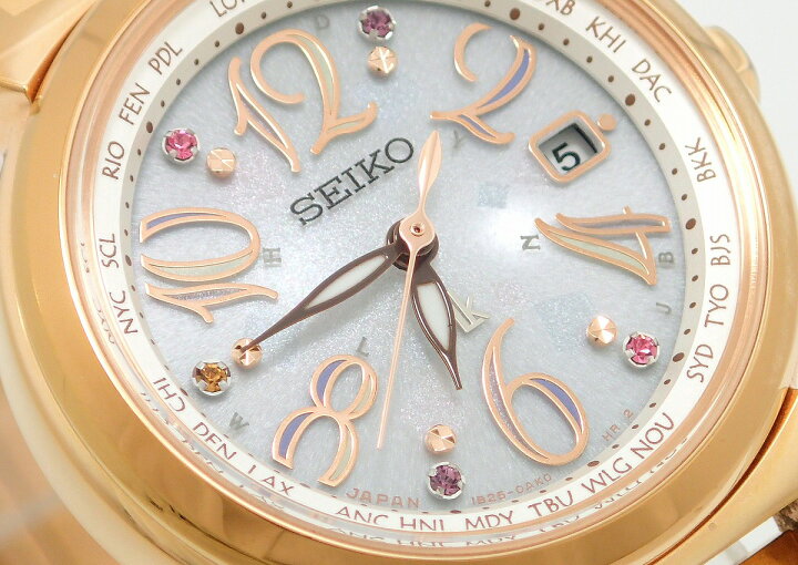 楽天市場】【ウォッチ】SEIKO セイコー ルキア デイト シルバー文字盤  