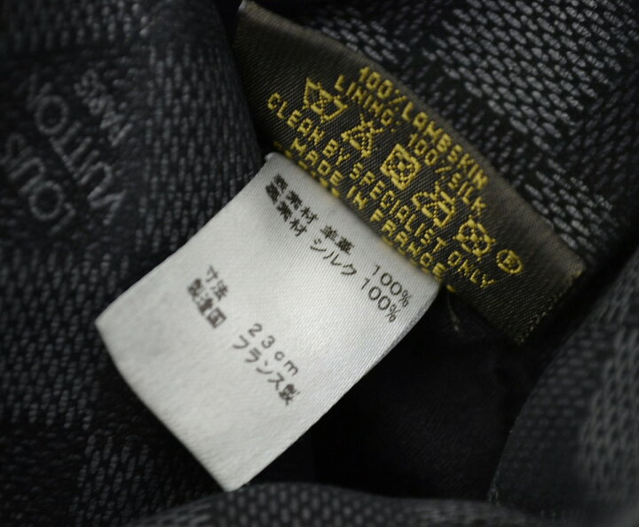 楽天市場】LOUIS VUITTON ルイ ヴィトン ダミエグラフィット レザー  