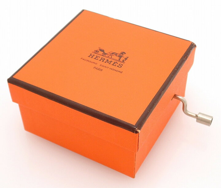 楽天市場】HERMES エルメス オルゴール BOX ボックス型 クリスマス 