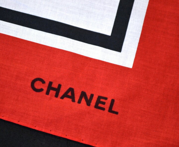 楽天市場】CHANEL シャネル ストール 大判コットンストール スカーフ  