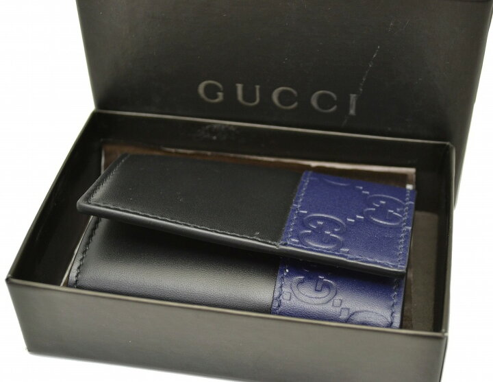 楽天市場】GUCCI グッチ GGキャンバス マイクログッチシマ 6連キー 