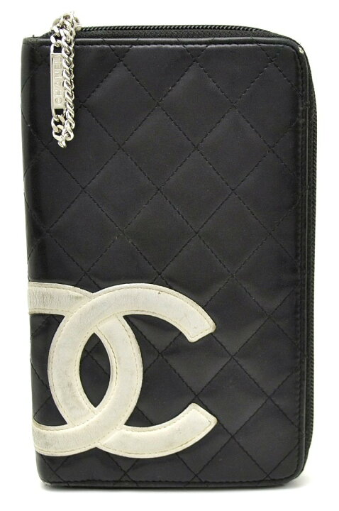 楽天市場】【財布】CHANEL シャネル カンボンライン ラウンド 