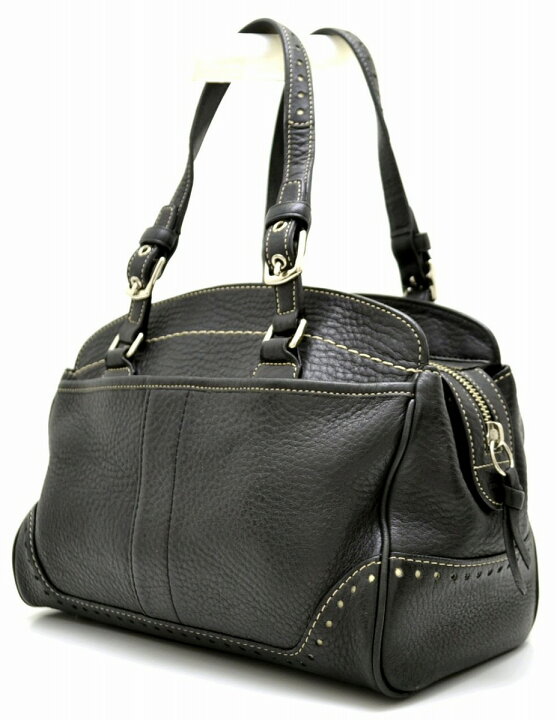 楽天市場】【バッグ】COACH コーチ ペブルドレザー サッチェル 