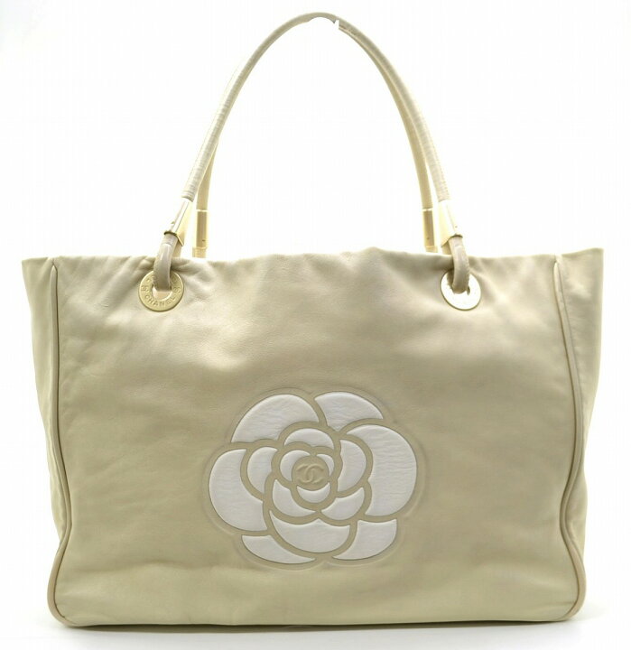 楽天市場】【バッグ】CHANEL シャネル カメリア トートバッグ 