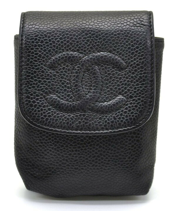 楽天市場】CHANEL シャネル キャビアスキン ココマーク シガレット 