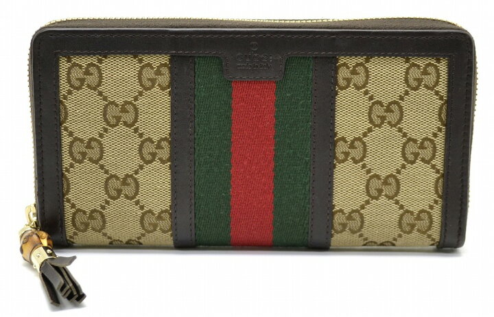 楽天市場】【未使用品】【財布】GUCCI グッチ GGキャンバス ウォレット 