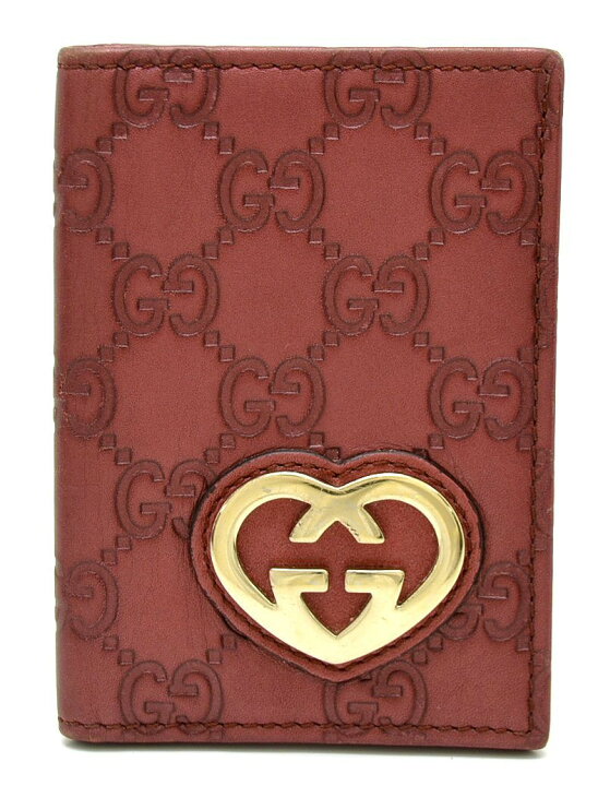 楽天市場】GUCCI グッチ ラブリー グッチシマ GG柄 カードケース パス 