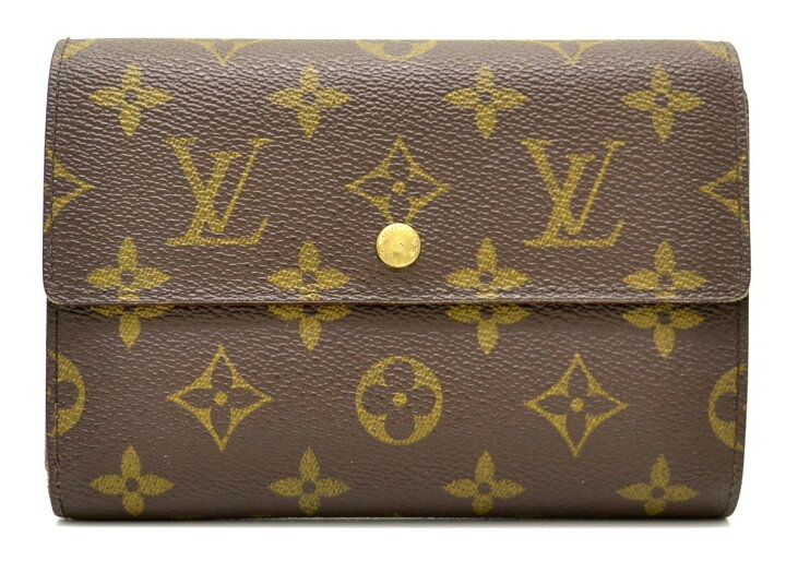 楽天市場】【財布】LOUIS VUITTON ルイ ヴィトン モノグラム ポルト 