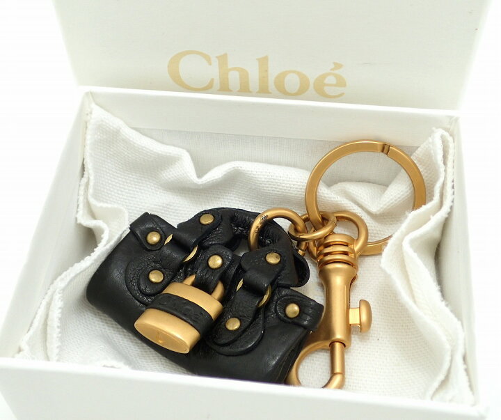 楽天市場】【未使用品】Chloe クロエ パディントン バッグチャーム 