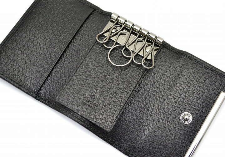 楽天市場】【未使用品】GUCCI グッチ GGキャンバス ロゴプレート 6連 