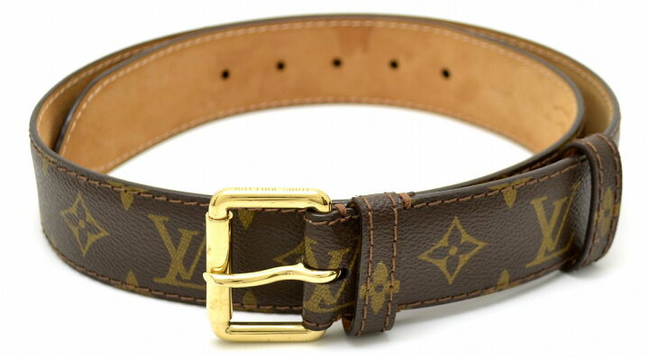 楽天市場】LOUIS VUITTON ルイ ヴィトン モノグラム サンチュール  