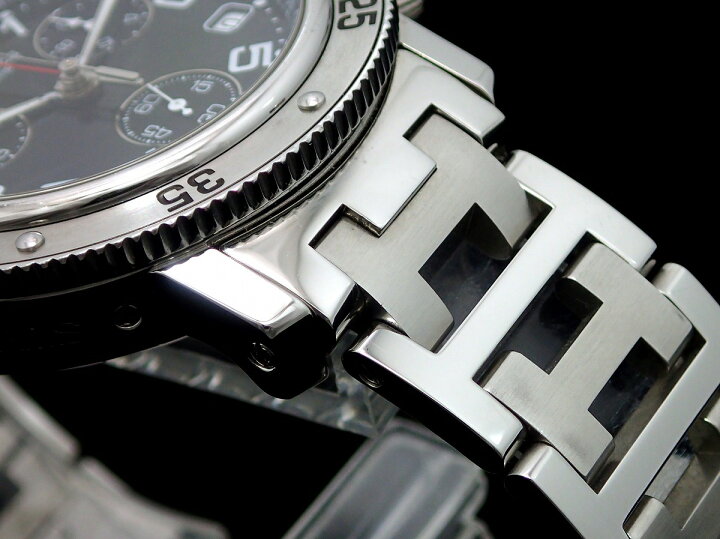 楽天市場】【ウォッチ】 HERMES エルメス クリッパー ダイバー クロノ  