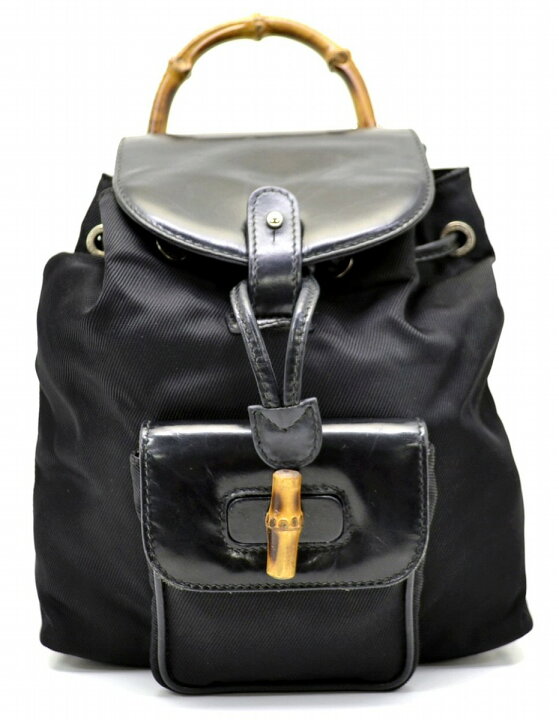 楽天市場】【バッグ】GUCCI グッチ バンブー リュック リュックサック  