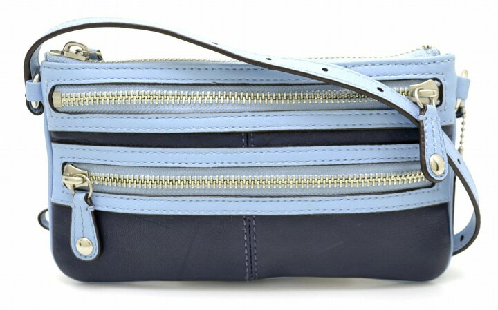 楽天市場】【未使用品】【バッグ】COACH コーチ ペプルドレザー クロス  