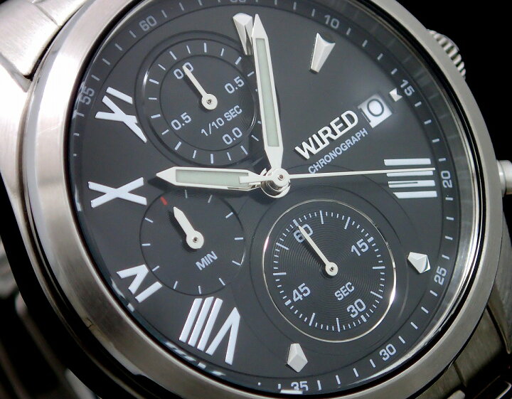 楽天市場】【ウォッチ】SEIKO セイコー WIRED ワイアード クロノグラフ 