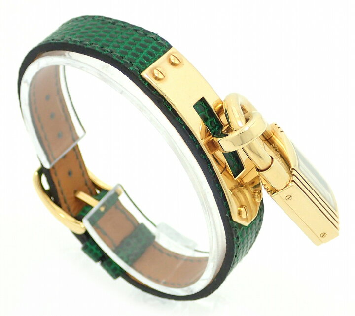 楽天市場】【ウォッチ】HERMES エルメス ケリーウォッチ ゴールド文字  