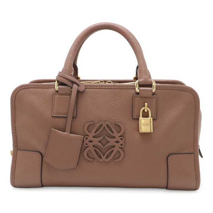 楽天市場】LOEWE ロエベ アマソナ28 アナグラム ハンドバッグ ミニ 