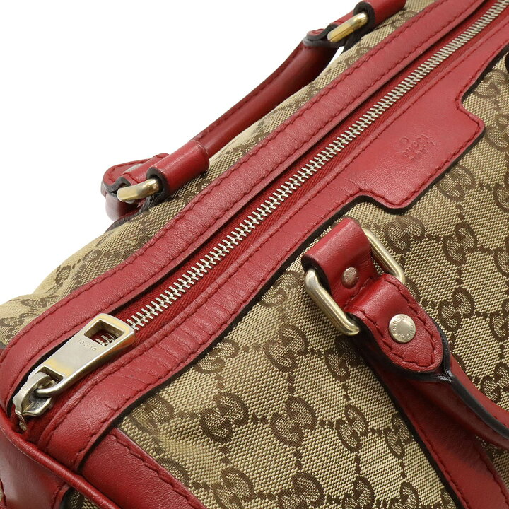 楽天市場】GUCCI グッチ GGキャンバス ハンドバッグ ミニボストン 