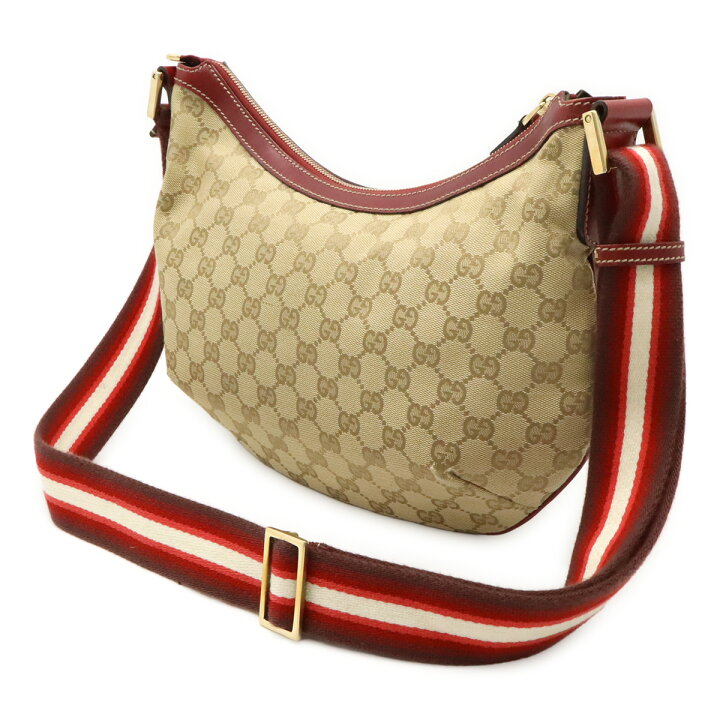 楽天市場】GUCCI グッチ GGキャンバス ショルダーバッグ 斜め掛け 
