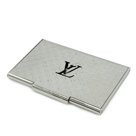 LOUIS VUITTON ルイ ヴィトン ポルト カルト シャンゼリゼ カードケース 名刺入れ メタル シルバー M65227 【中古】