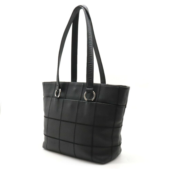 楽天市場】CHANEL シャネル チョコバー ロゴ トートバッグ ショルダー 