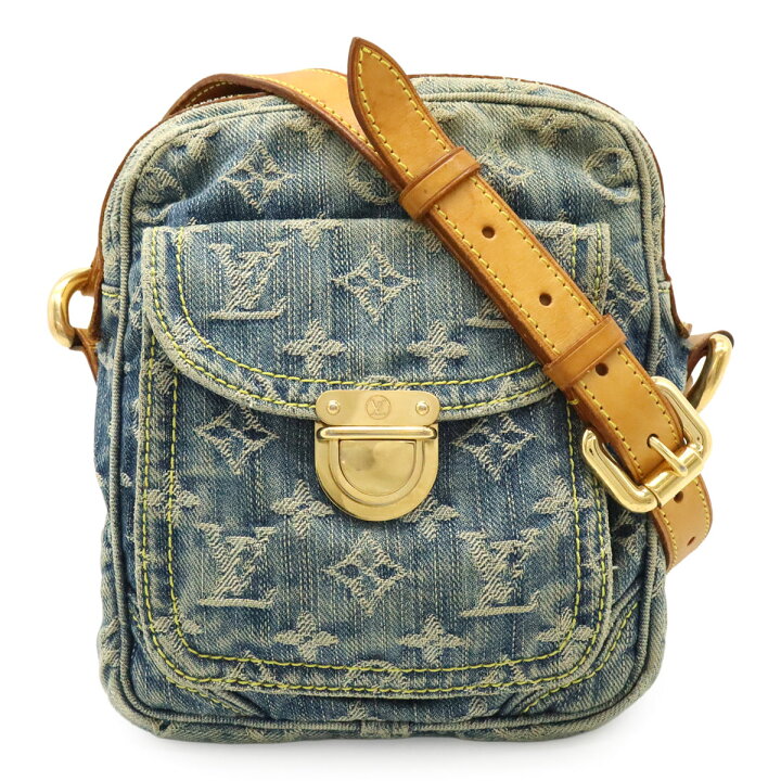 楽天市場】LOUIS VUITTON ルイ ヴィトン モノグラムデニム カメラ 