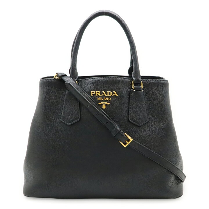 PRADA プラダ トートバッグ ハンドバッグ 三角ロゴプレート テスート 