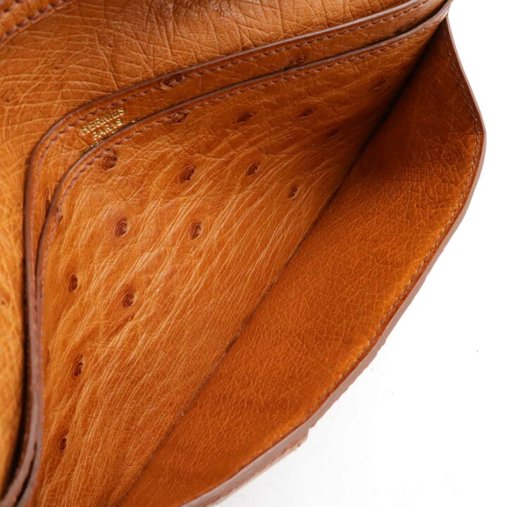 楽天市場】HERMES エルメス ベアン クラシック 2つ折長財布 二つ折り長 