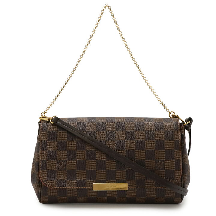 楽天市場】LOUIS VUITTON ルイ ヴィトン ダミエ フェイボリットMM 