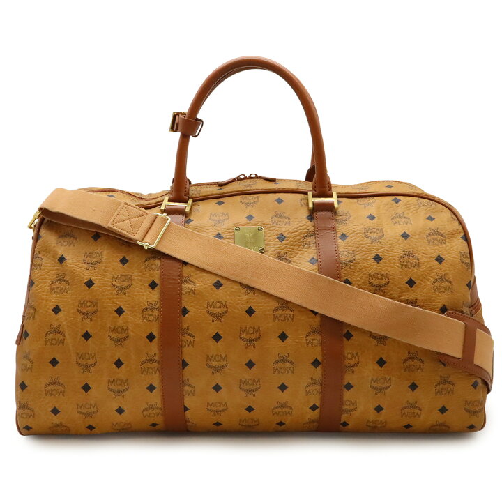 楽天市場】MCM エムシーエム ヴィセトス ロゴグラム ボストンバッグ 