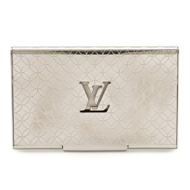 LOUIS VUITTON ルイ ヴィトン ポルト カルト シャンゼリゼ カードケース 名刺入れ メタル シルバー M65227 【中古】