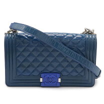 楽天市場】CHANEL ボーイ シャネル（カラーブルー）（レディースバッグ  