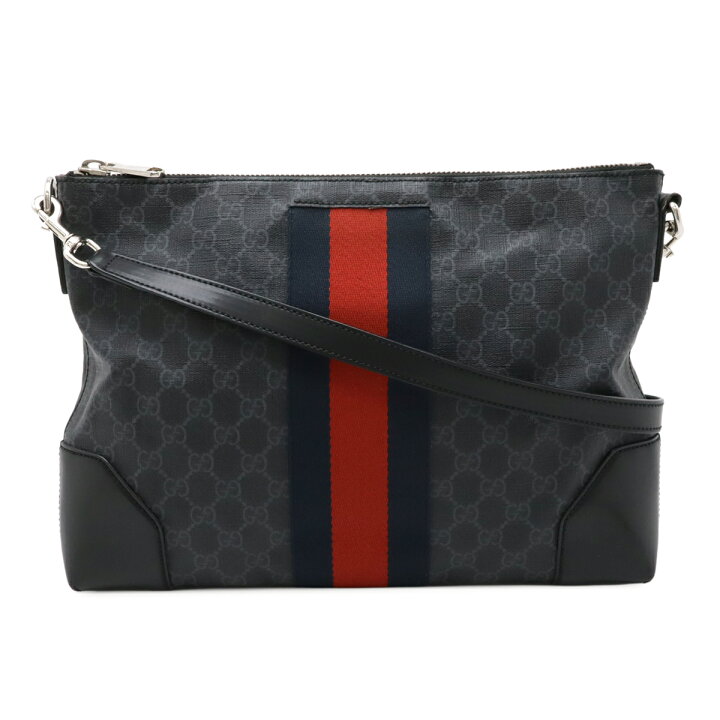 楽天市場】GUCCI グッチ GGスプリーム ウェブライン メッセンジャー 