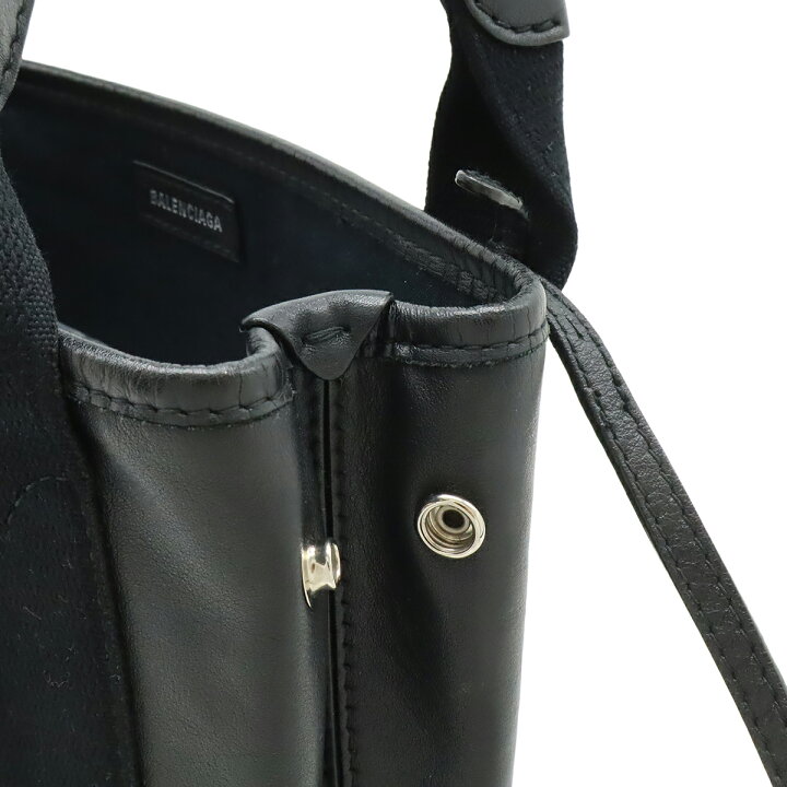 楽天市場】BALENCIAGA バレンシアガ ネイビーカバス XS トートバッグ 