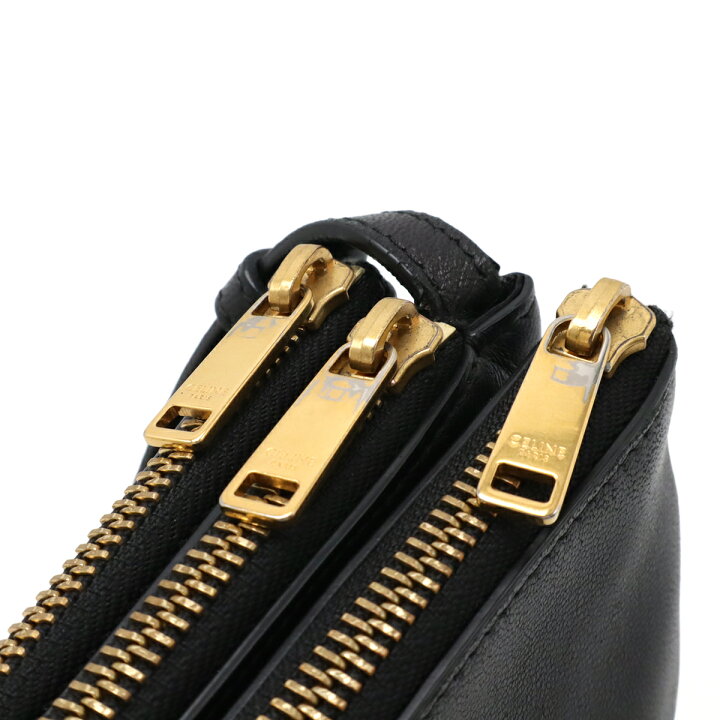 楽天市場】CELINE セリーヌ トリオ スモール ショルダーバッグ  