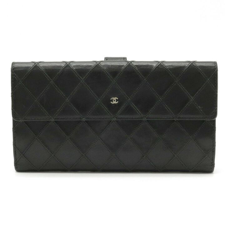 楽天市場】【財布】CHANEL シャネル ビコローレ ココマーク 2つ折長 