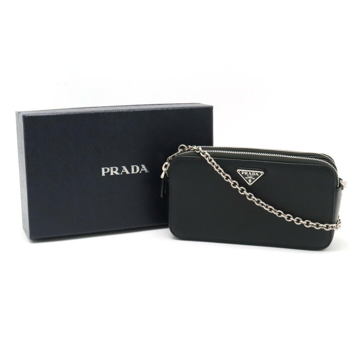 楽天市場】【財布】PRADA プラダ SAFFIANO サフィアーノ チェーン 