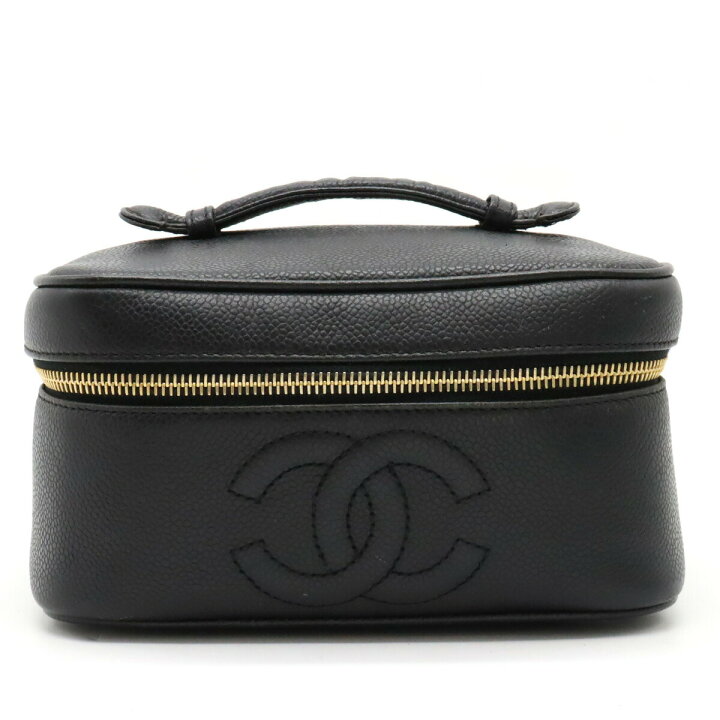 楽天市場】【バッグ】CHANEL シャネル キャビアスキン バニティバッグ 