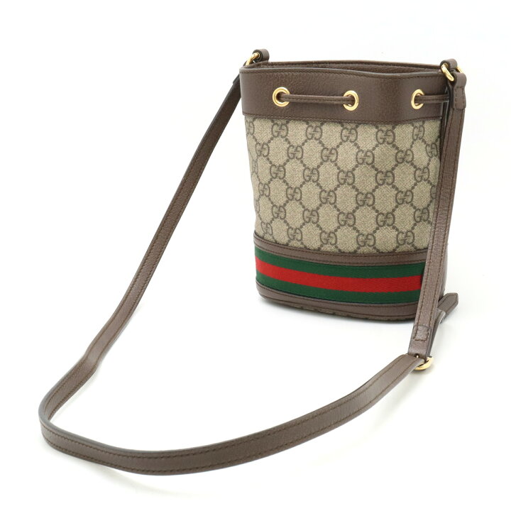 楽天市場】GUCCI グッチ オフィディア GGスプリーム ミニバケット 