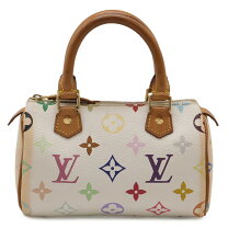 楽天市場】louis vuitton ルイ ヴィトン ミニ スピーディ マルチカラー 