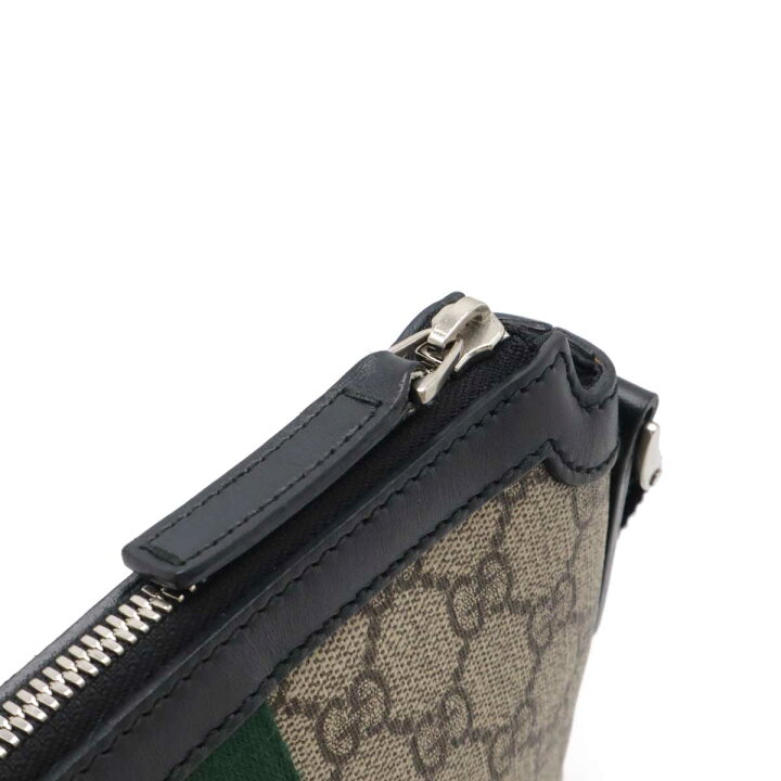 楽天市場】GUCCI グッチ GGスプリーム シェリーライン ウェブ フラット 
