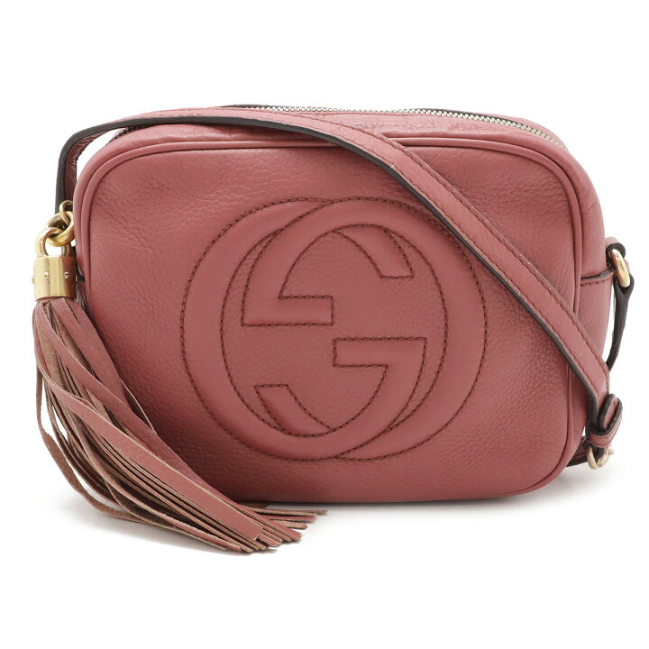 楽天市場】GUCCI グッチ ソーホー スモールディスコ タッセル フリンジ 
