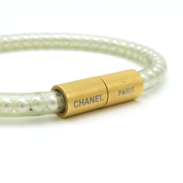 楽天市場】CHANEL シャネル チューブ ブレスレット マグネット式 