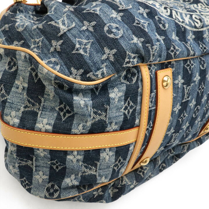 楽天市場】LOUIS VUITTON ルイ ヴィトン モノグラムデニム カバ レイエ 
