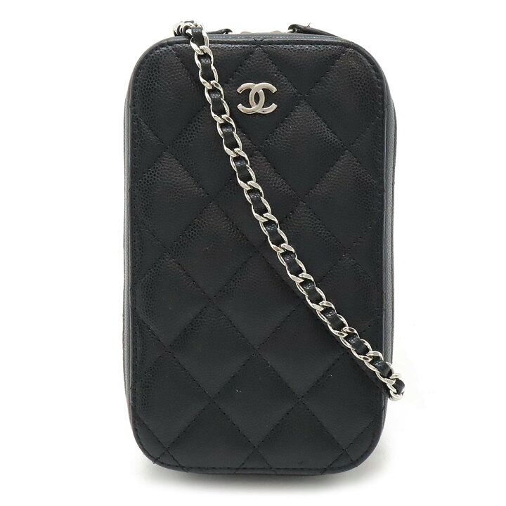楽天市場】CHANEL シャネル マトラッセ ココマーク フォン ホルダー 