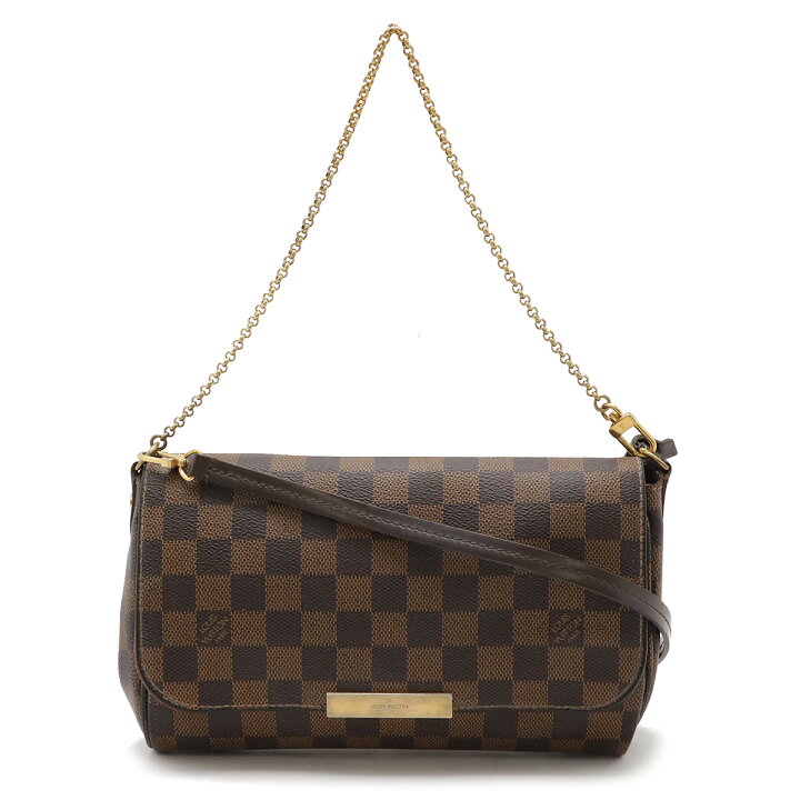 楽天市場】LOUIS VUITTON ルイ ヴィトン ダミエ フェイボリットMM 