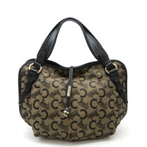 楽天市場】celine マカダム トートバッグ 黒の通販 