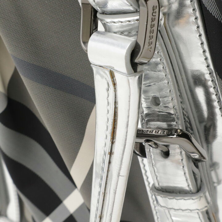 楽天市場】BURBERRY バーバリー ビートチェック チェック柄 トート 